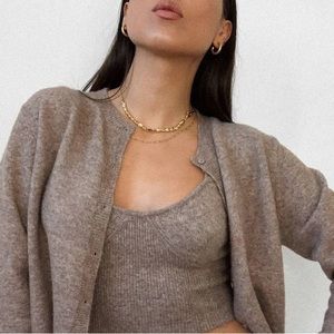 Zara wool Blend Crop top